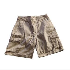 RING OF FIRE Tan Cargo Shorts Size 12.